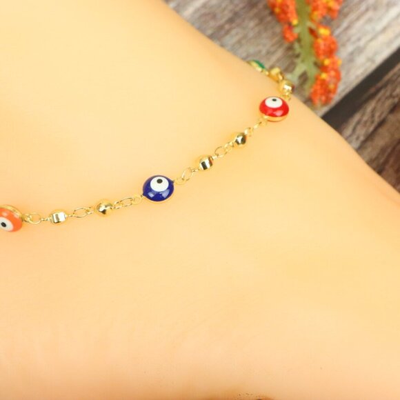 "Elegant Handmade Anklet – Delicate Jewelry for Women, MAR091586 - Picture 9 of 10